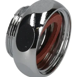 Sanivesk draad Recht overgang voor kranen M22Fx3/4"F chroom