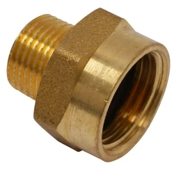 Sanivesk draad Recht verloop 3/4"F x 1/2"M