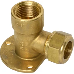 Sanivesk knel Muurplaat 15mm x 1/2"F