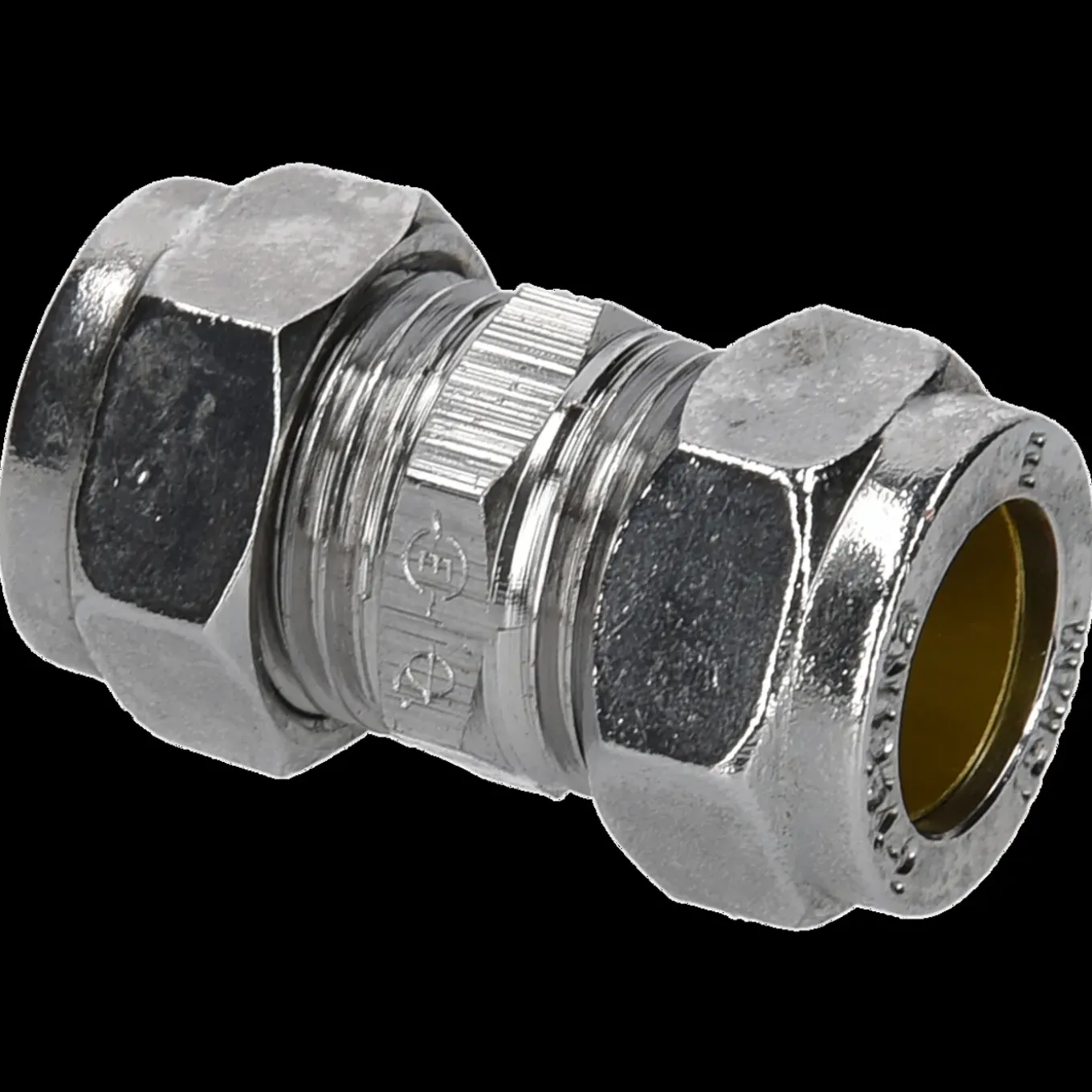 Sanivesk knel Recht chroom 12x12mm