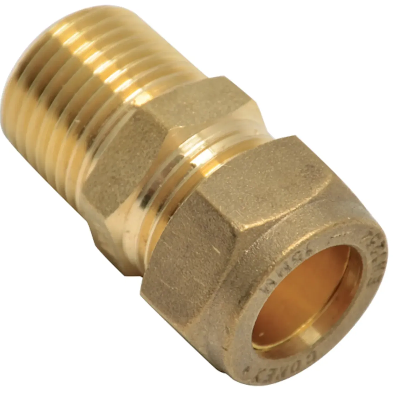 Sanivesk knel Recht overgang 15mm x 1/2"M