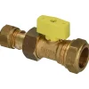 Sanivesk kogelkraan gas Knel 22x15mm vlinder