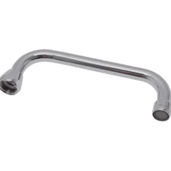 Sanivesk kraanuitloop draaibaar U 3/4"F 20cm chroom