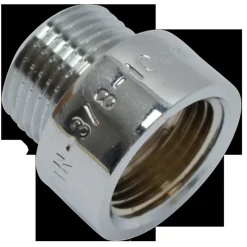 Sanivesk kraanverlengstuk 3/8"Fx3/8"M L10mm chroom