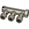 Sanivesk meerlagen Sanitair-Verdeler 3-groeps 1"Fx20mm