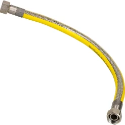 Sanivesk RVS flexibele gasslang wartel M24x75cm