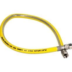 Sanivesk RVS flexibele gasslang wartel M24x100cm
