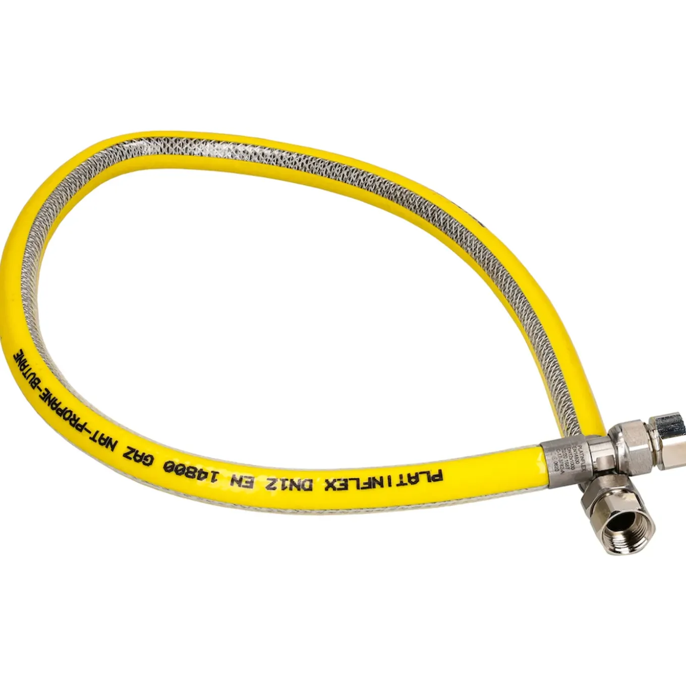 Sanivesk RVS flexibele gasslang wartel M24x100cm