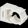 Sanivesk zadel met klikbevestiging wit 10 stuks 17mm (WICU 15mm)