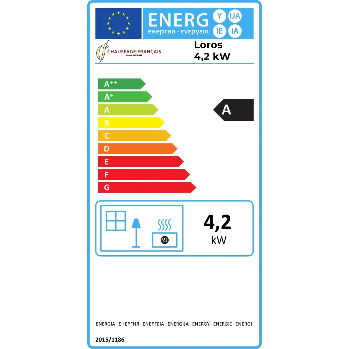 Sannover Infrarood Gaskachel Loros 4200 W