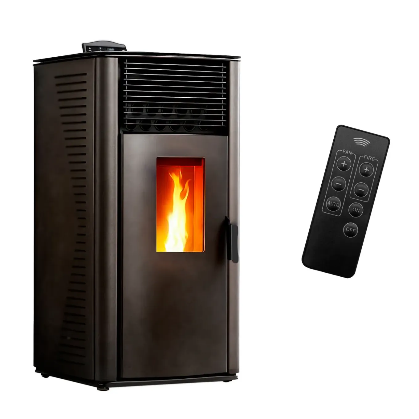 Sannover Pelletkachel Anita 12 Kw Zwart