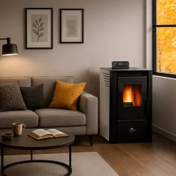 Sannover Pelletkachel Anita 9,4 Kw Wit