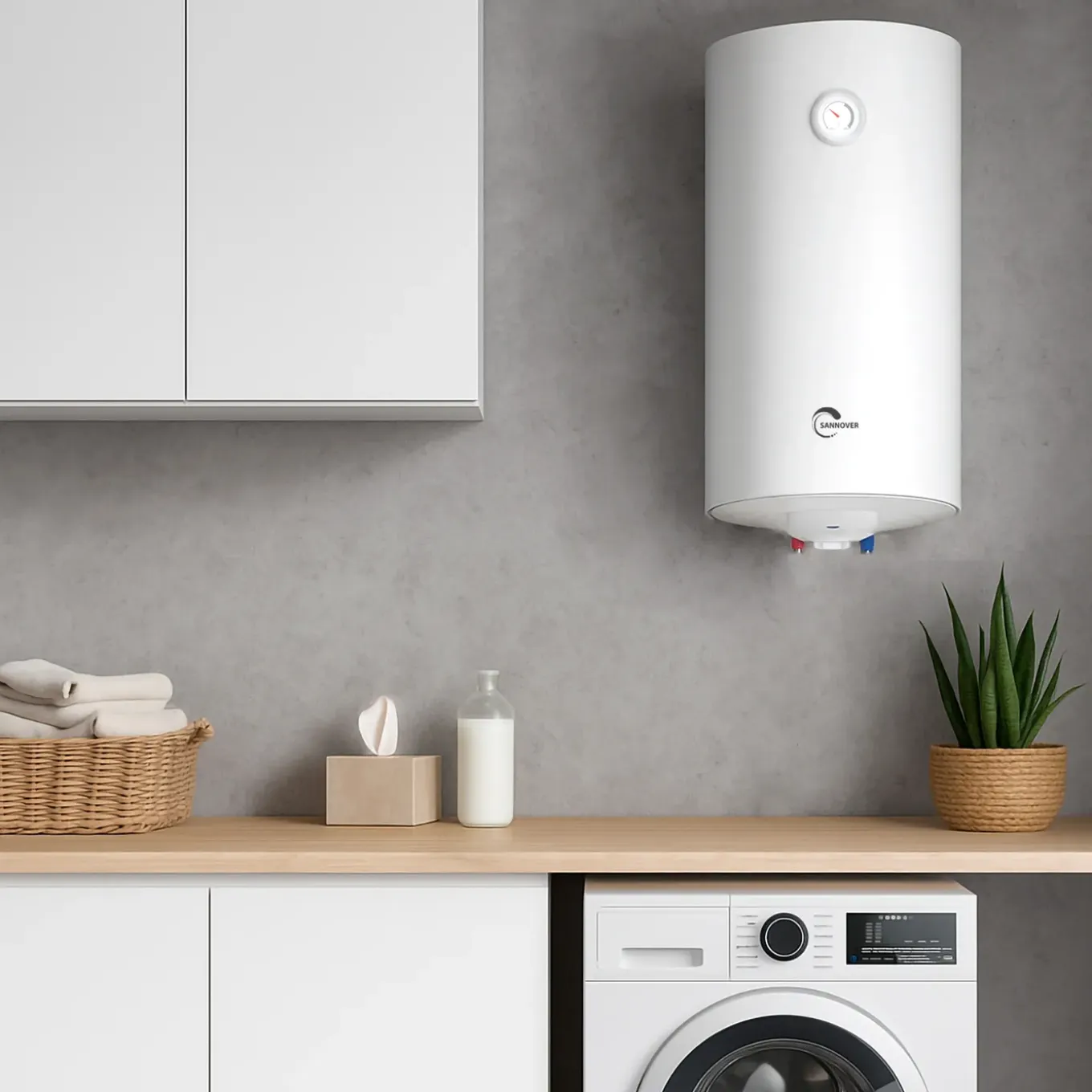 Sannover Verticaal Elektrische Boiler Bypso 100l