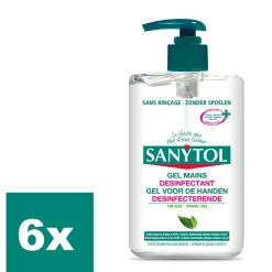 Sanytol Desinfecterende Handgel - 250ml - 6 Stuks