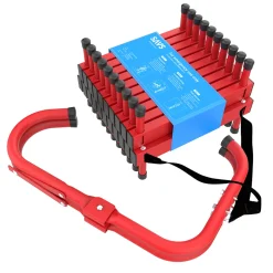 SAVS Esc-7s Vluchtladder 7 Meter - 3 Verdiepingen - Brandtrap - Noodladder