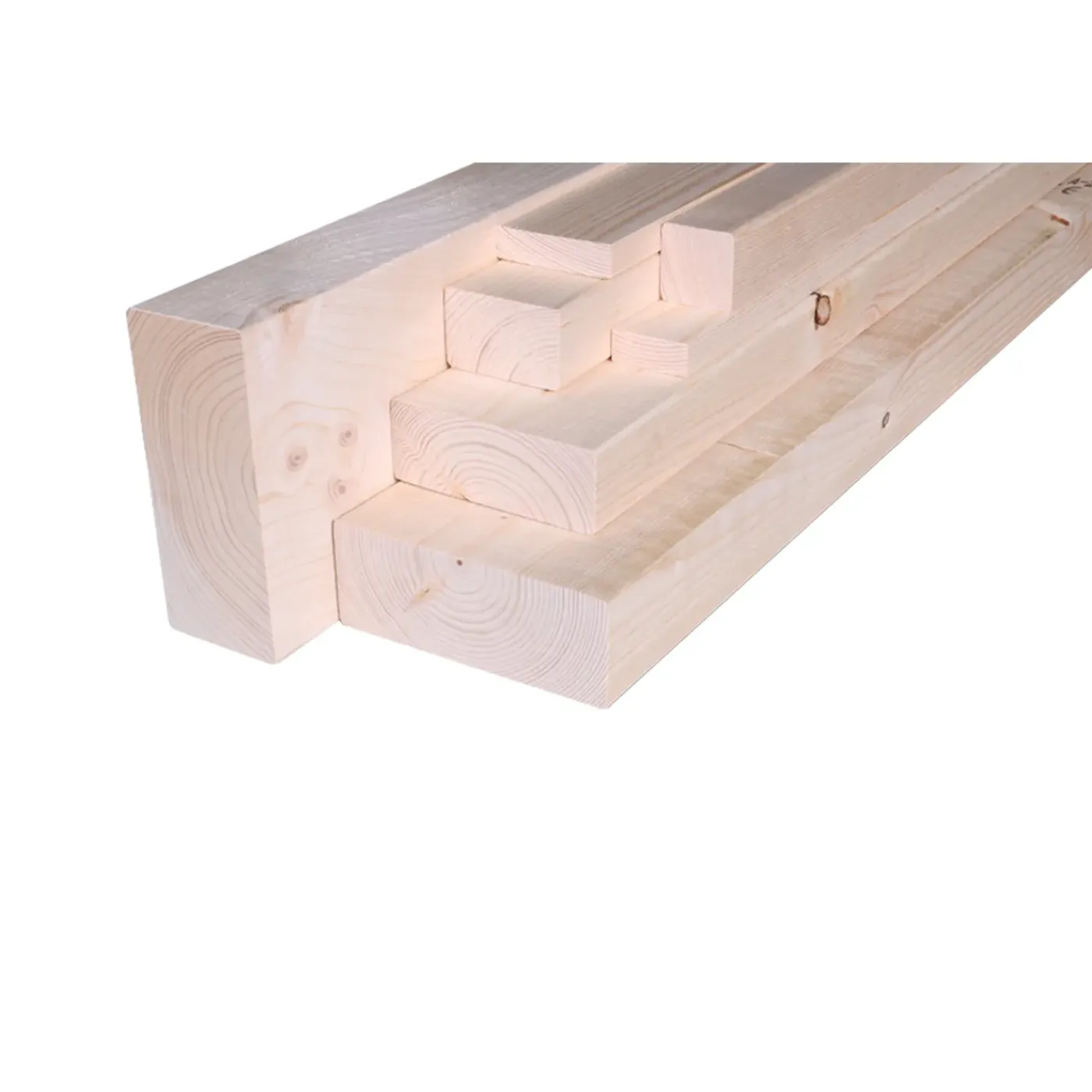 Overig Schaaflat Voordeelpak - Vuren - 44x69mm - 210cm - 4 stuks