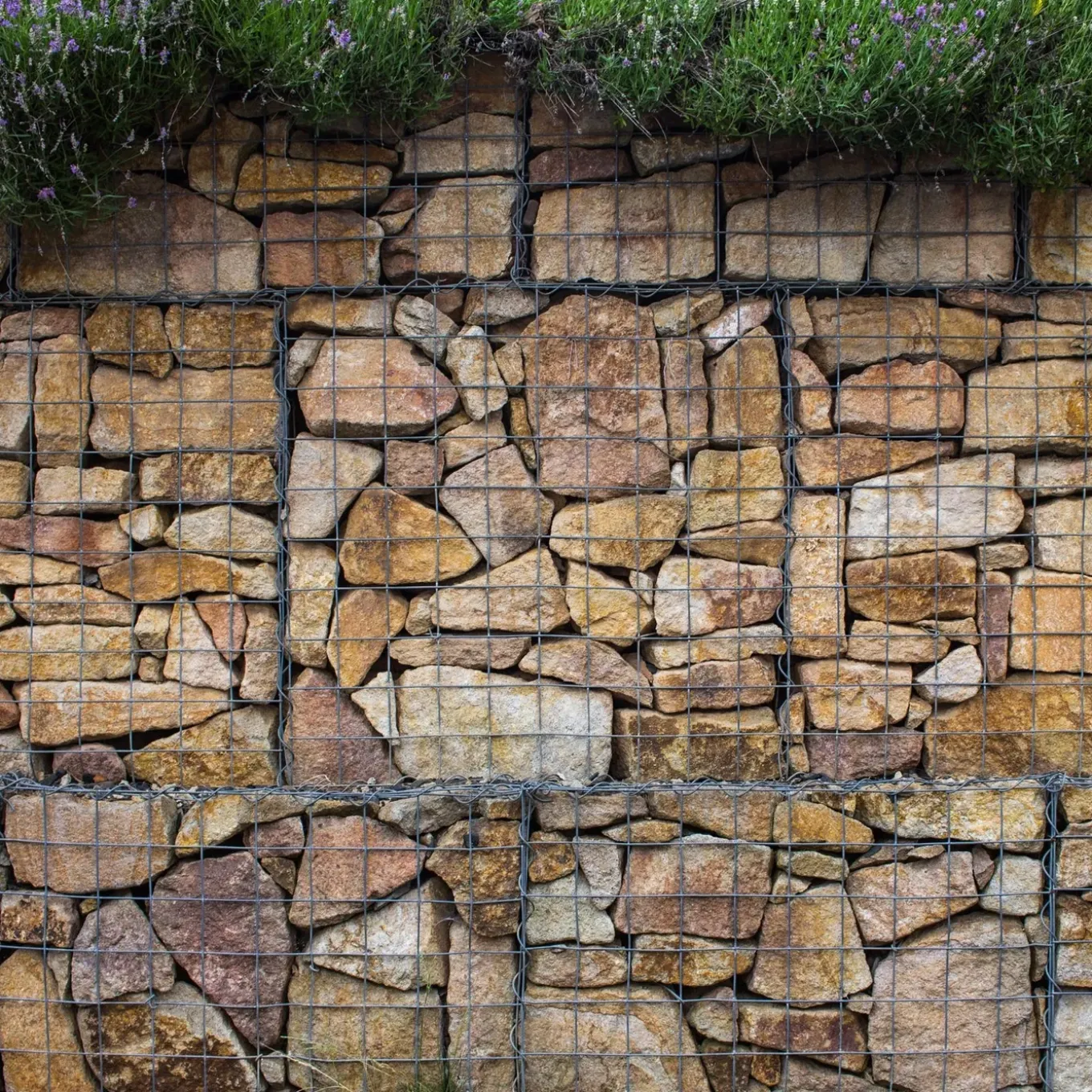 Monster Shop Schanskorf muur - Set: 6 - afmetingen: 100x30x30 cm