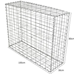 Monster Shop Schanskorf muur - Set: 6 - afmetingen: 100x30x30 cm