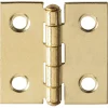 Scharnier - messingstaal - 25x25 mm - 4 stuks