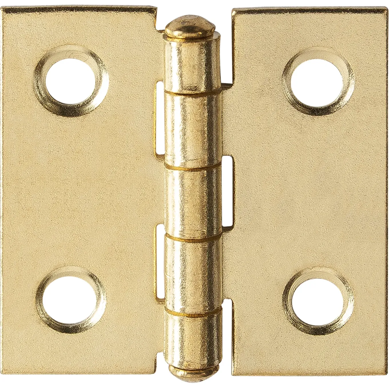 Scharnier - messingstaal - 25x25 mm - 4 stuks