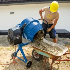 Scheppach 125L Betonmolen MIX125 - 550W - 230V - 26.6 rpm