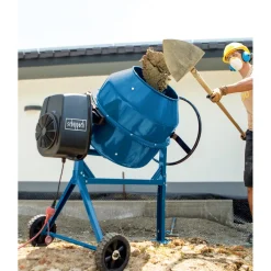 Scheppach 160L Betonmolen MIX160 - 650W - 230V - 29.5rpm