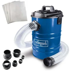 Scheppach Stofafzuiging Dc100 - 1200W - 65L - 4 stofzakken & 4-delige adapterset