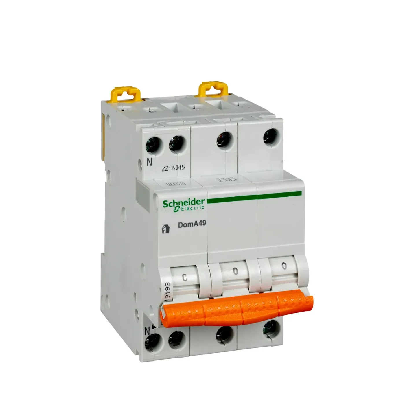 Schneider Electric Schneider installatieautomaat 16A 3-polig + N B-karakteristiek