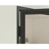 Schulte Complete Glazen Binnendeur Met Kozijn - 90x201cm - Transparant - Mat Zwart - Links