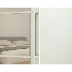 Schulte Complete Glazen Binnendeur Met Kozijn 90x215cm - Transparant - Wit - Links