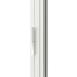 Schulte Complete Glazen Binnendeur Met Kozijn 90x215cm - Transparant - Wit - Links