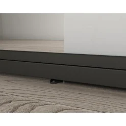 Schulte complete glazen schuifdeur - 88x204 - 3 vakken - helder - softclose - links of rechts