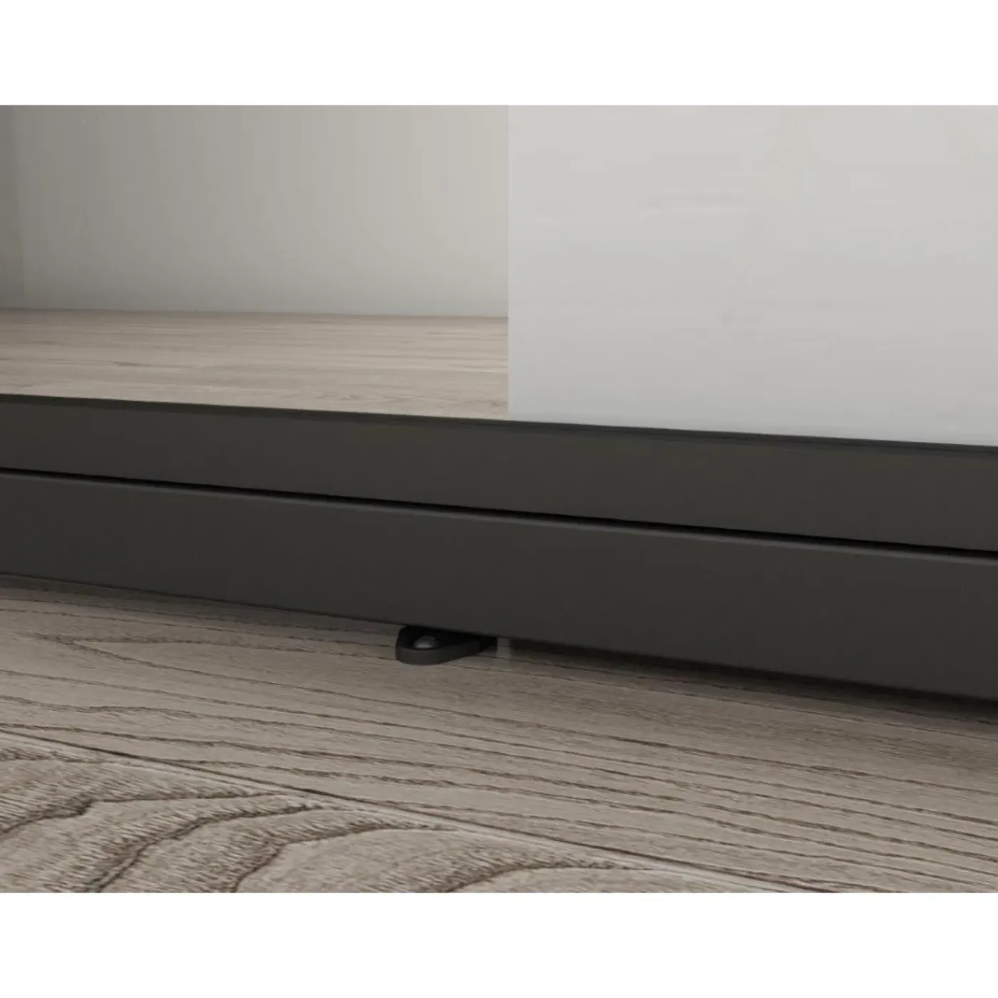 Schulte complete glazen schuifdeur - 88x204 - 3 vakken - helder - softclose - links of rechts