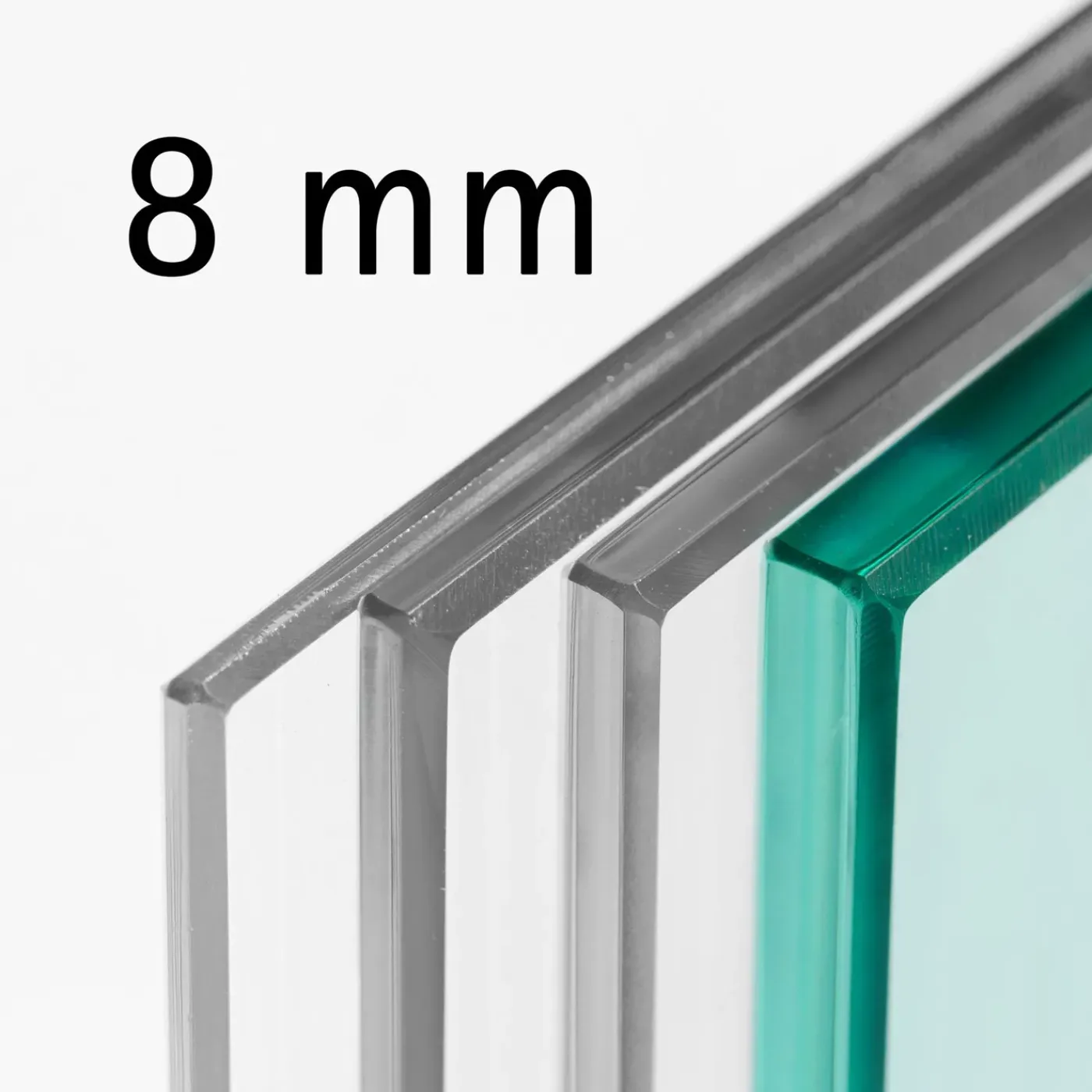 Schulte complete glazen schuifdeur - 88x204 - 3 vakken - helder - softclose - links of rechts