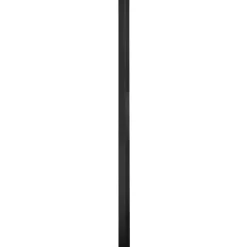 Schulte complete schuifdeur - 88x203 - hout wit -zwarte stanggreep-noir -doubele softclose