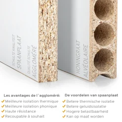 Schulte complete schuifdeur - hout - 90x215 - dekor eiken - bevestiging zwart -eenvoudige montage