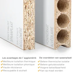 Schulte complete schuifdeur - hout - 103x215 - dekor eiken - bevestiging zwart -eenvoudige montage
