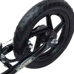 Scooter Step Hoogteverstelbaar 12 Inch - Zwart