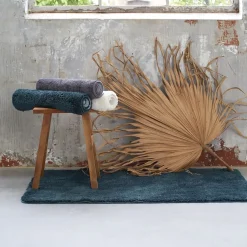 Sealskin Angora badmat 70x140cm donkergroen