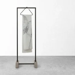 Sealskin douchegordijn Flow 180x200cm polyester zwart/ wit