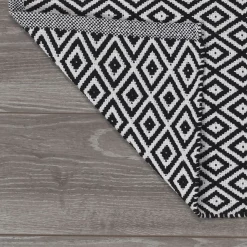 Sealskin Trellis badmat 60x90cm katoen zwart