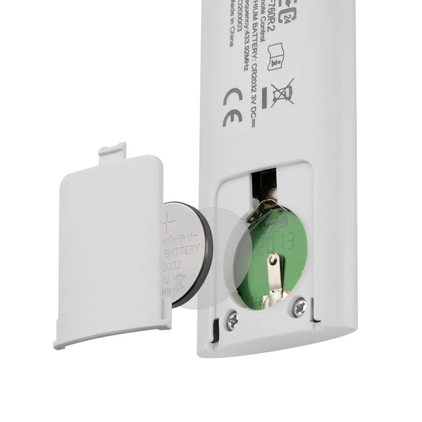 SEC24 HAF760S Schakelaar set met afstandsbediening Wit - 3680W - Energie besparing