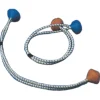 Seilflechter elastieken met nylon haak – 4 mm x 30 cm (set van 2)