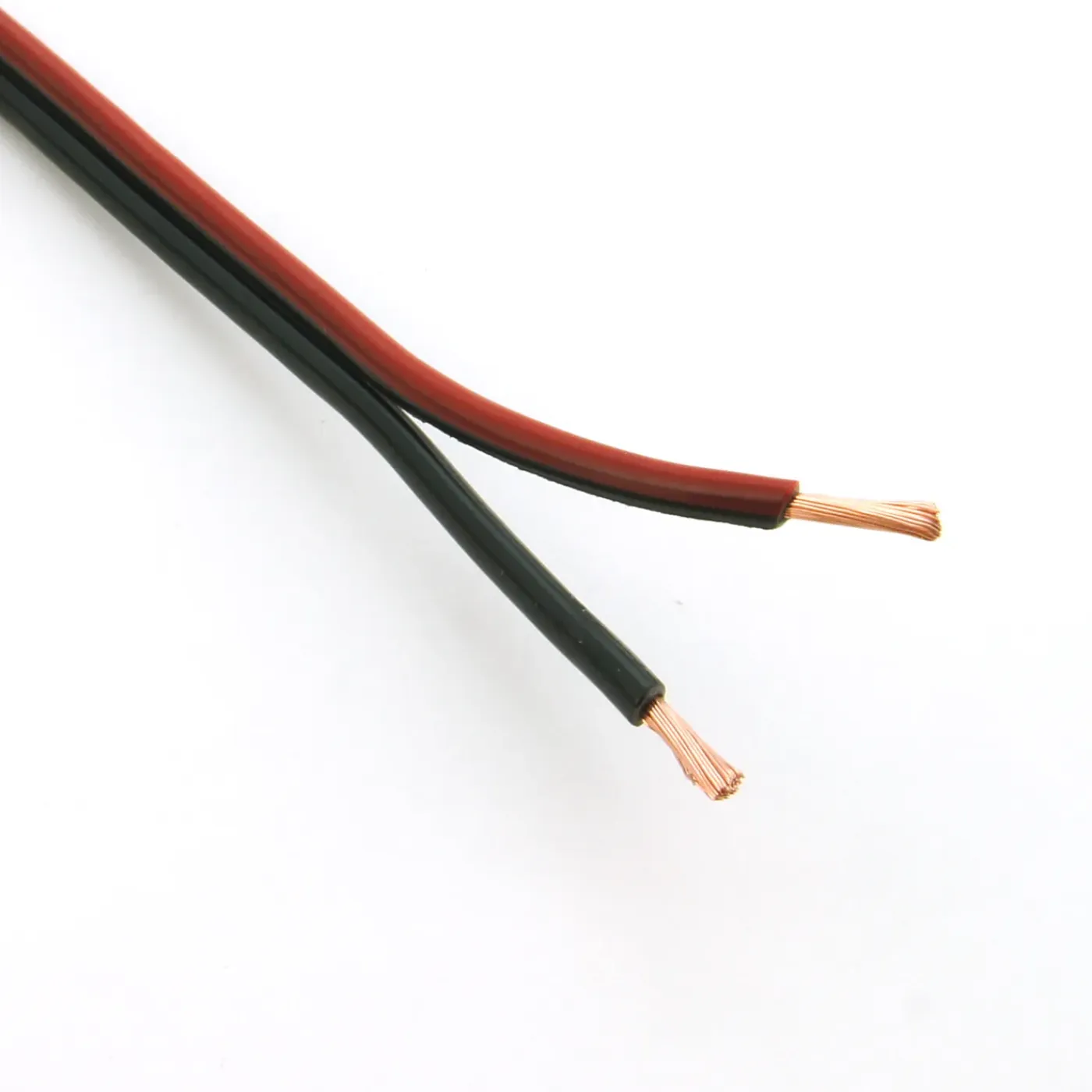 Sencys audiokabel rood/zwart 2x1,5 10m