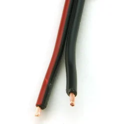 Sencys audiokabel 2x0,75mm 10m rood-zwart