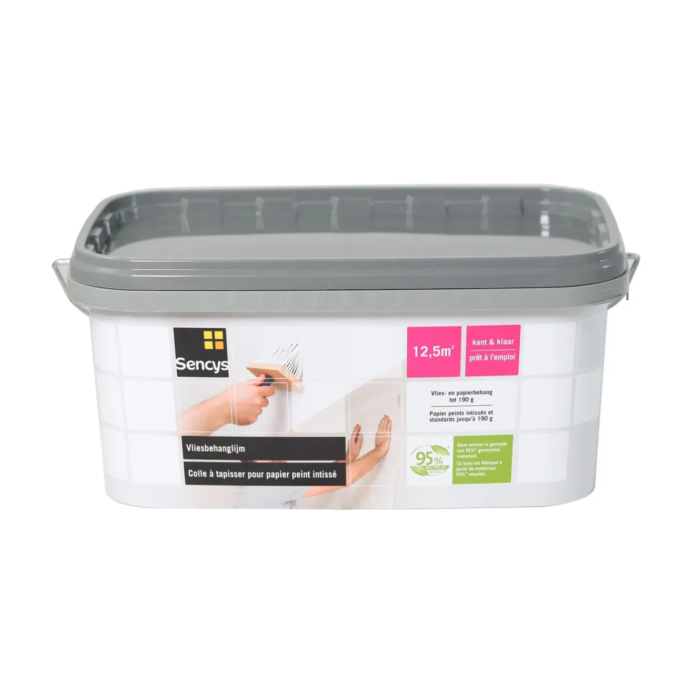 Sencys Behanglijm Kant-En-Klaar - Wit - 2,5kg