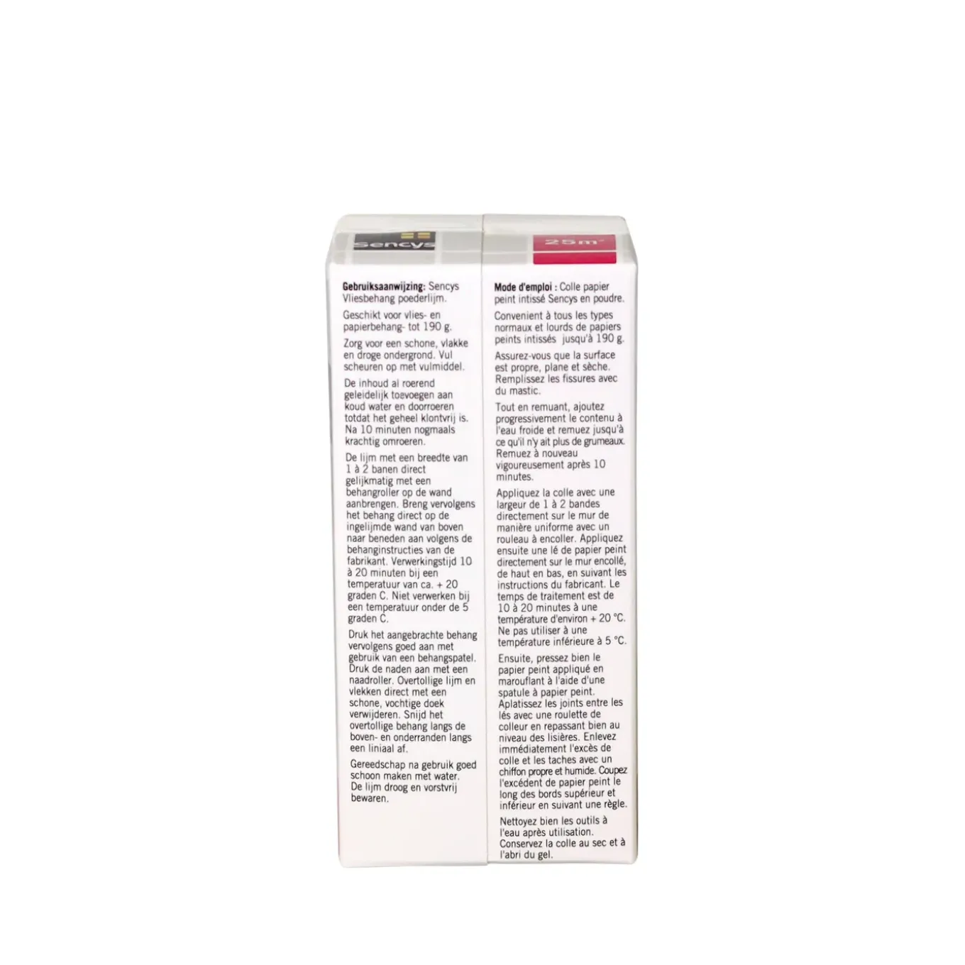 Sencys Behanglijm Vlies - Wit - 200g