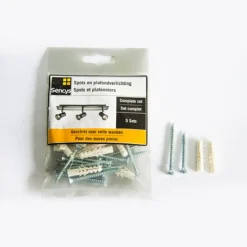 Sencys bevestigingskit voor verlichtingsarmaturen S002 5pcs