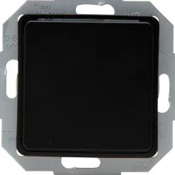 Sencys Blindplaat Ottawa Kunststof Mat-zwart - 7x10x3cm
