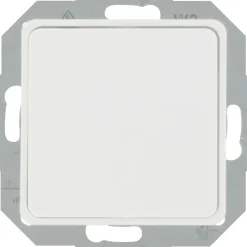 Sencys Blindplaat Ottawa 1-voudig Kunststof Wit Glans - 7x10x3cm